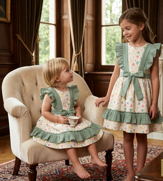 Vestido Corazon De Menta