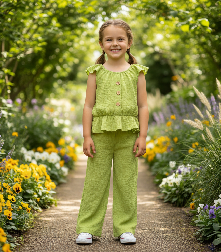 Conjunto Pantalon Ancho