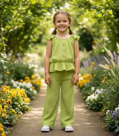 Conjunto Pantalon Ancho