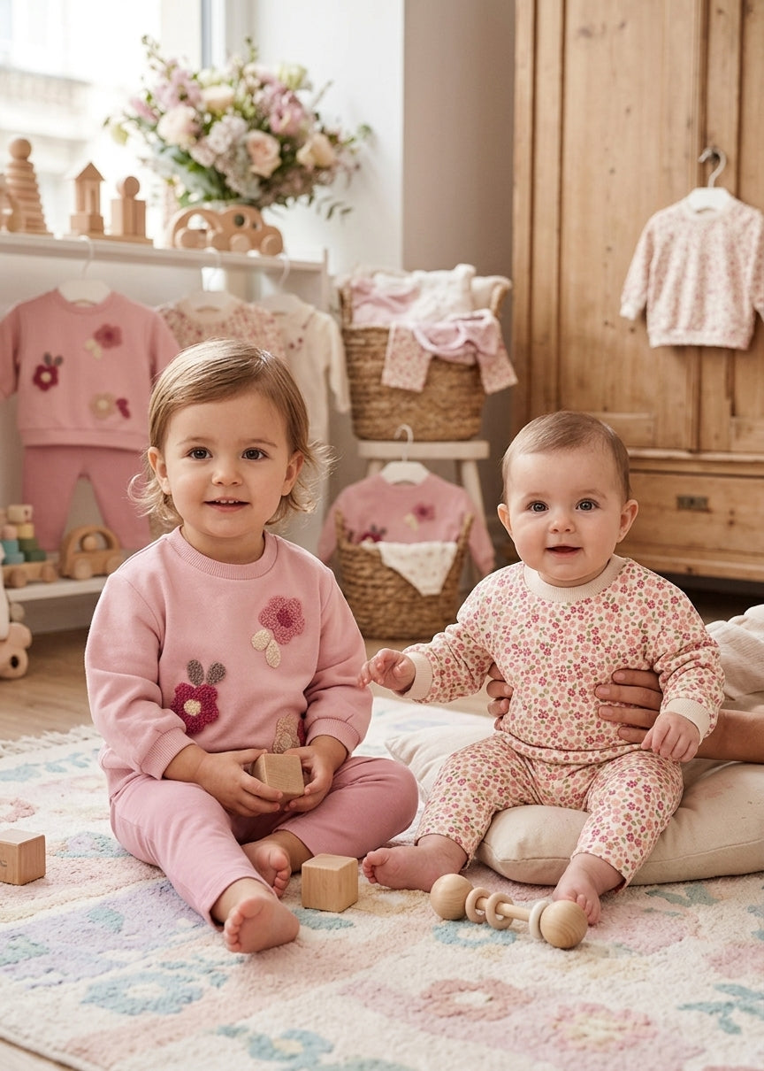 Conjuntos Combinables Mayoral Bebe Niña | Moda Infantil | Sonajero Kids