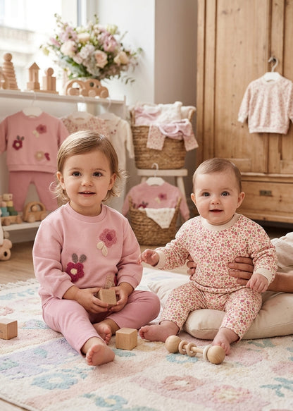 Conjuntos Combinables Mayoral Bebe Niña | Moda Infantil | Sonajero Kids