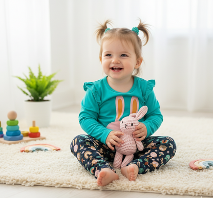 Conjunto Conejo Arcoiris