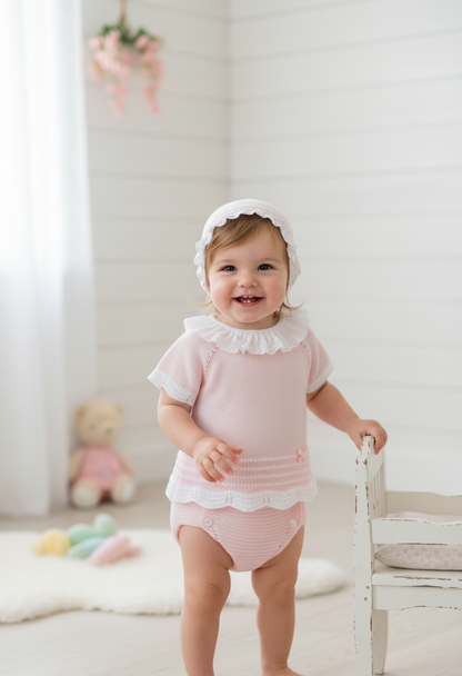 Conjunto Hilo Rosa Braguita