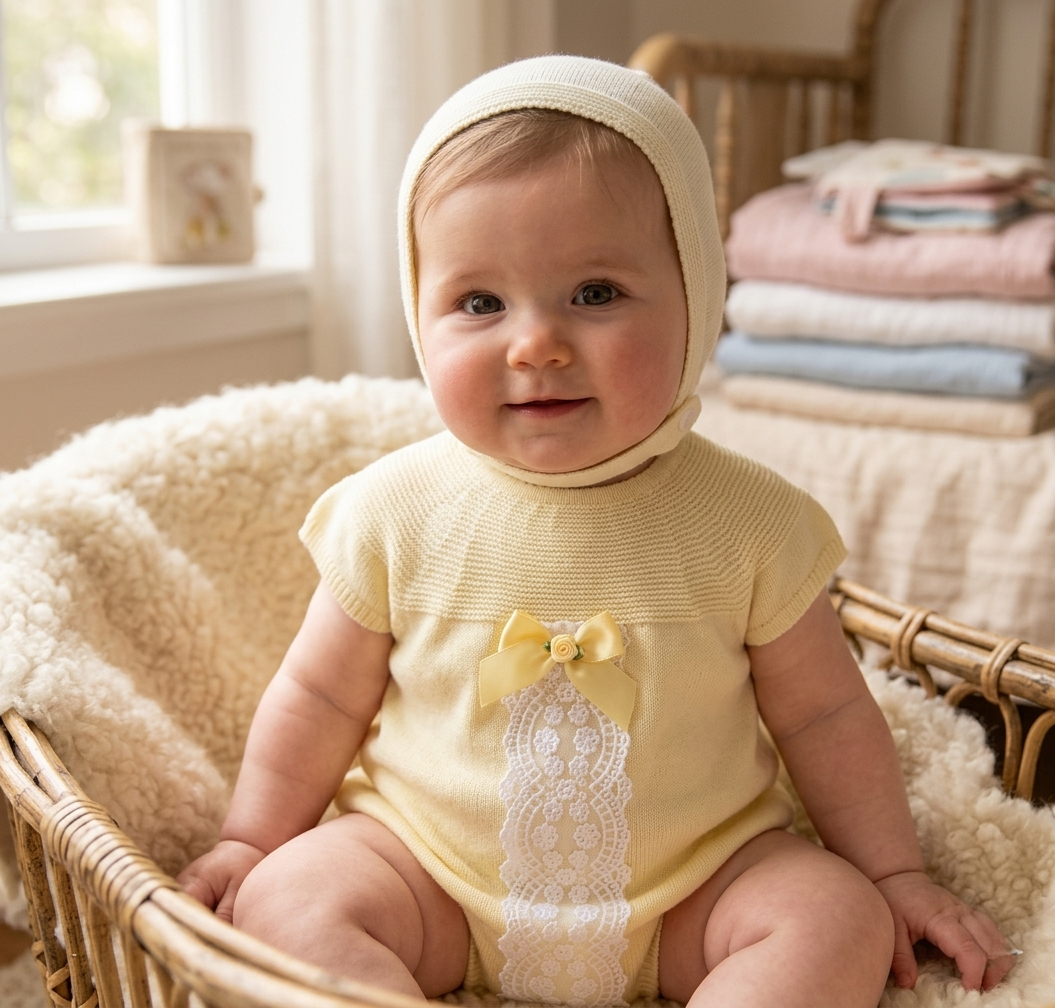 Conjunto Hilo Amarillo Valentina