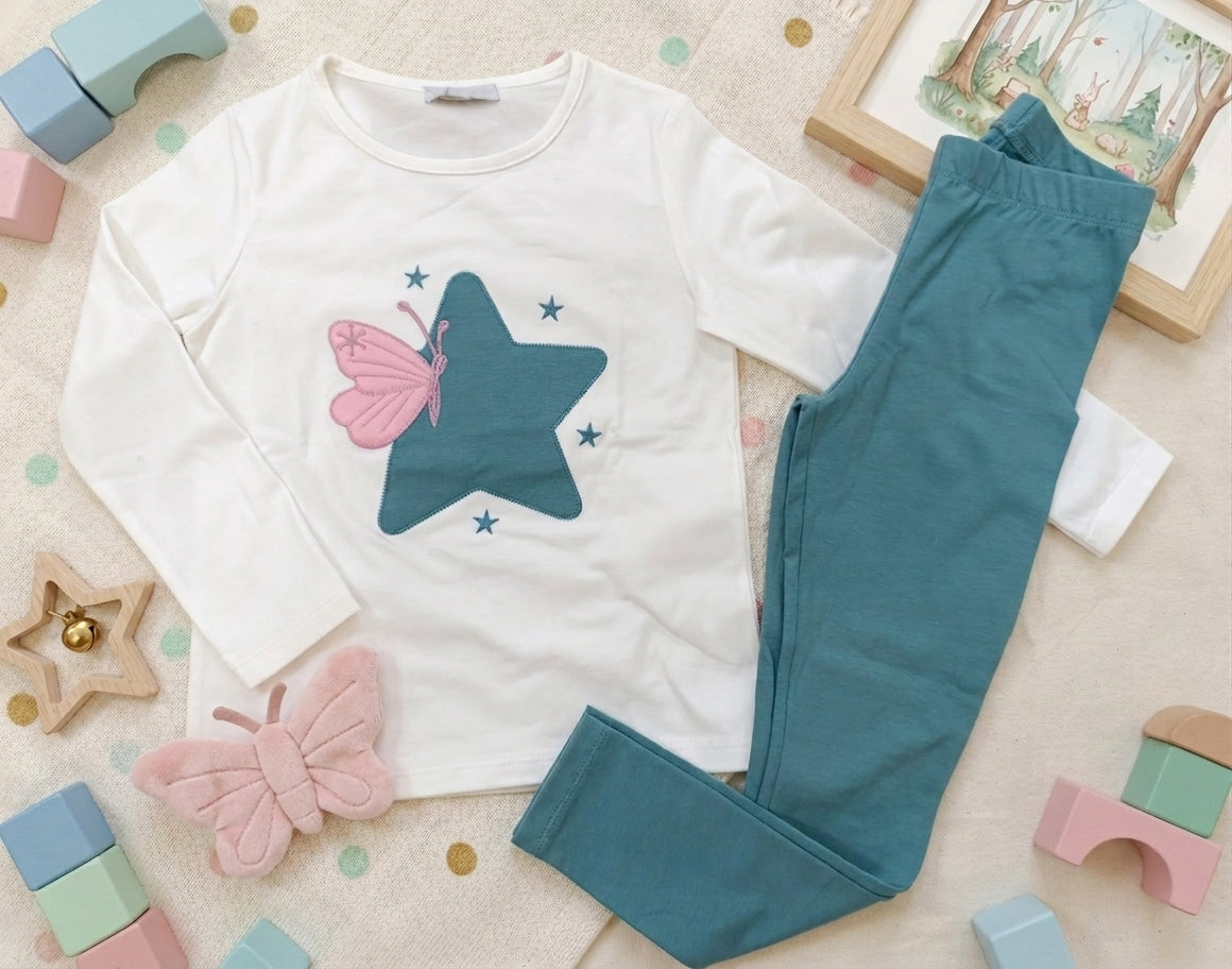 Conjunto Leggis Mariposa Estrella