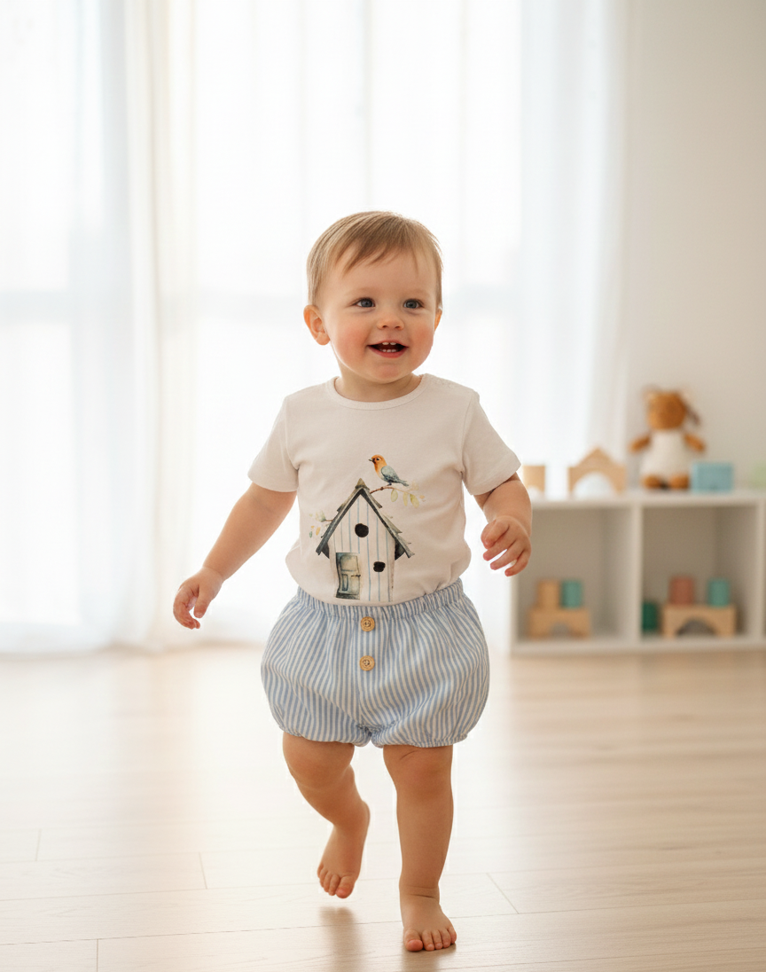 Conjunto Niño Casa Pajarito