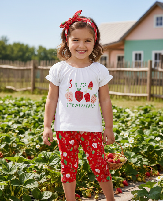 Conjunto Leggings Fresas