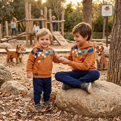 Conjunto Deportivo Pixel Game | Sonajero Kids