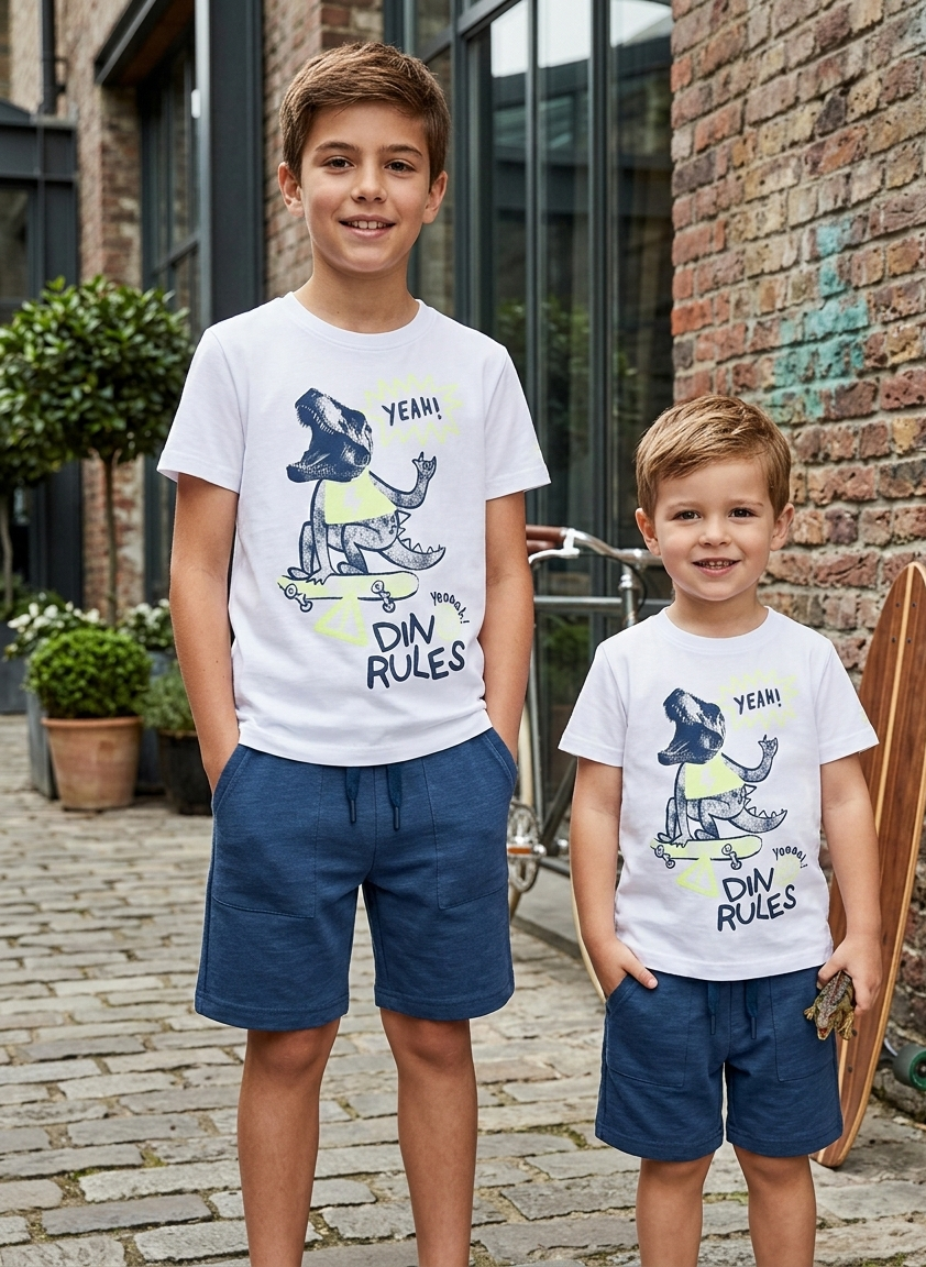 Conjunto Dino Rules Fluor