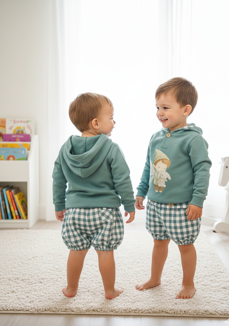 Conjunto Niño Bruma De Otoño