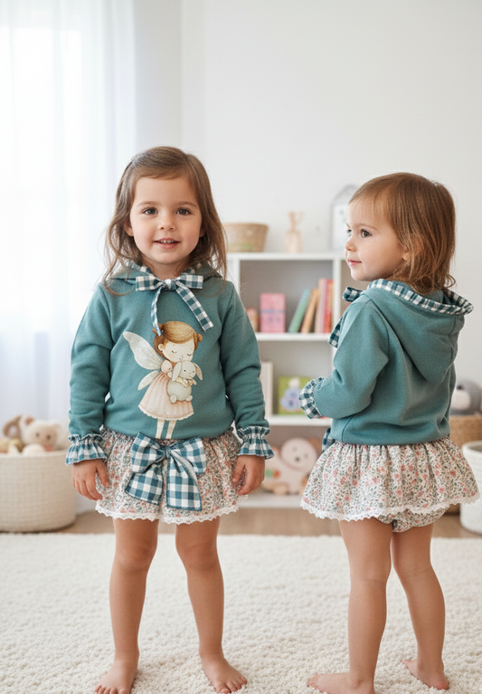 Conjunto Niña Bruma De Otoño