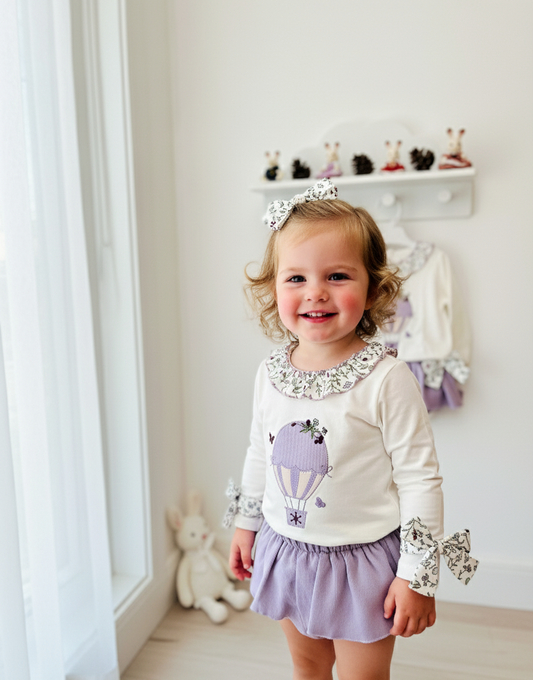 Conjunto Niña Globo