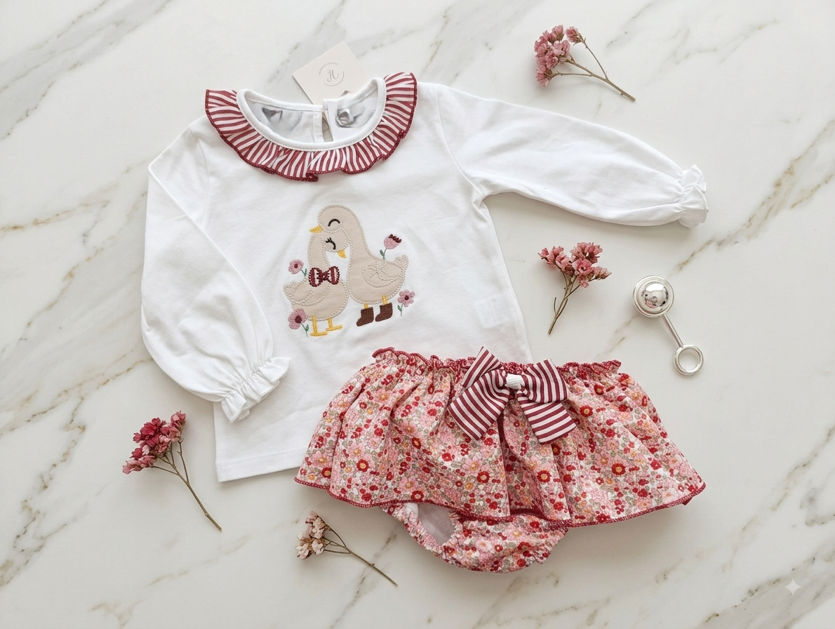 Conjunto Niña Pato Y Pata