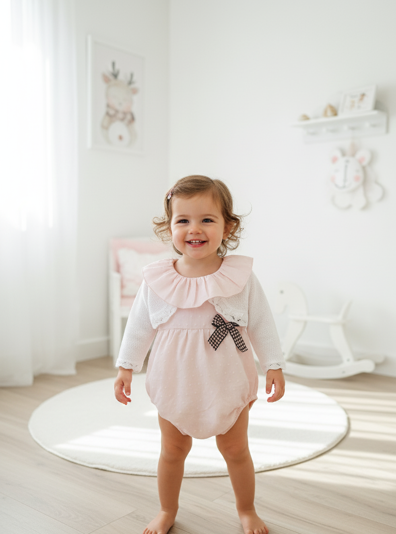 Pelele Plumeti Rosa