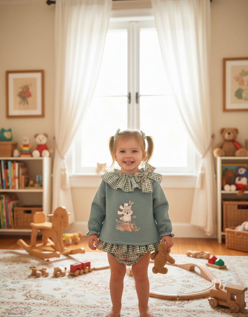 Conjunto Sudadera Garden Green