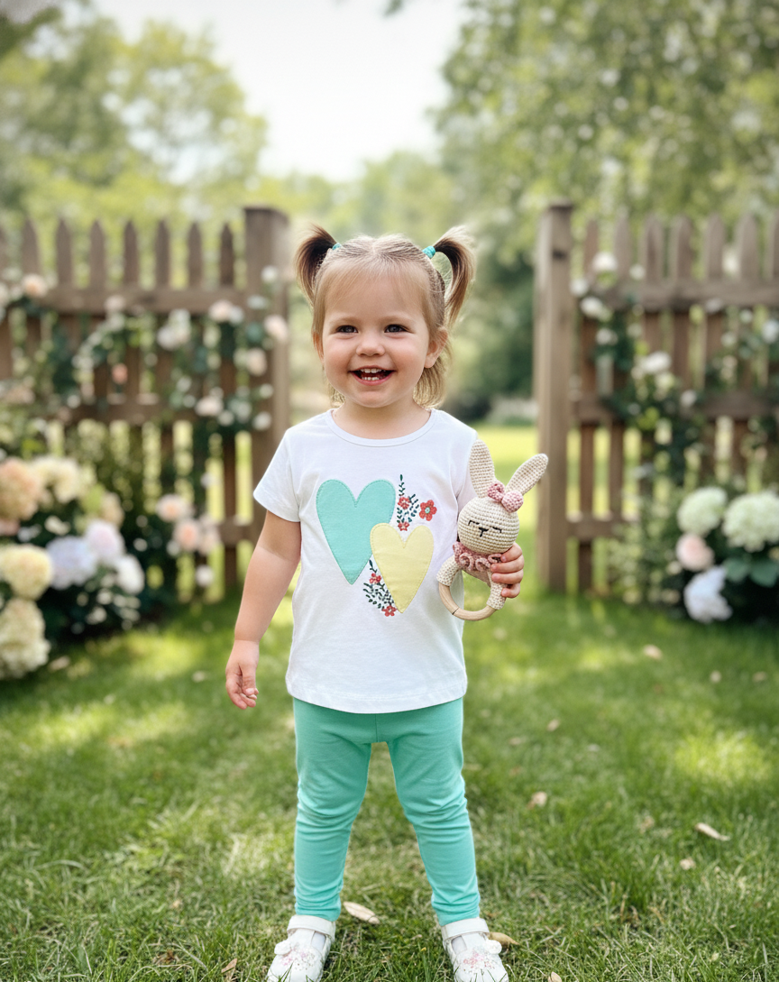 Leggings Dos Corazones