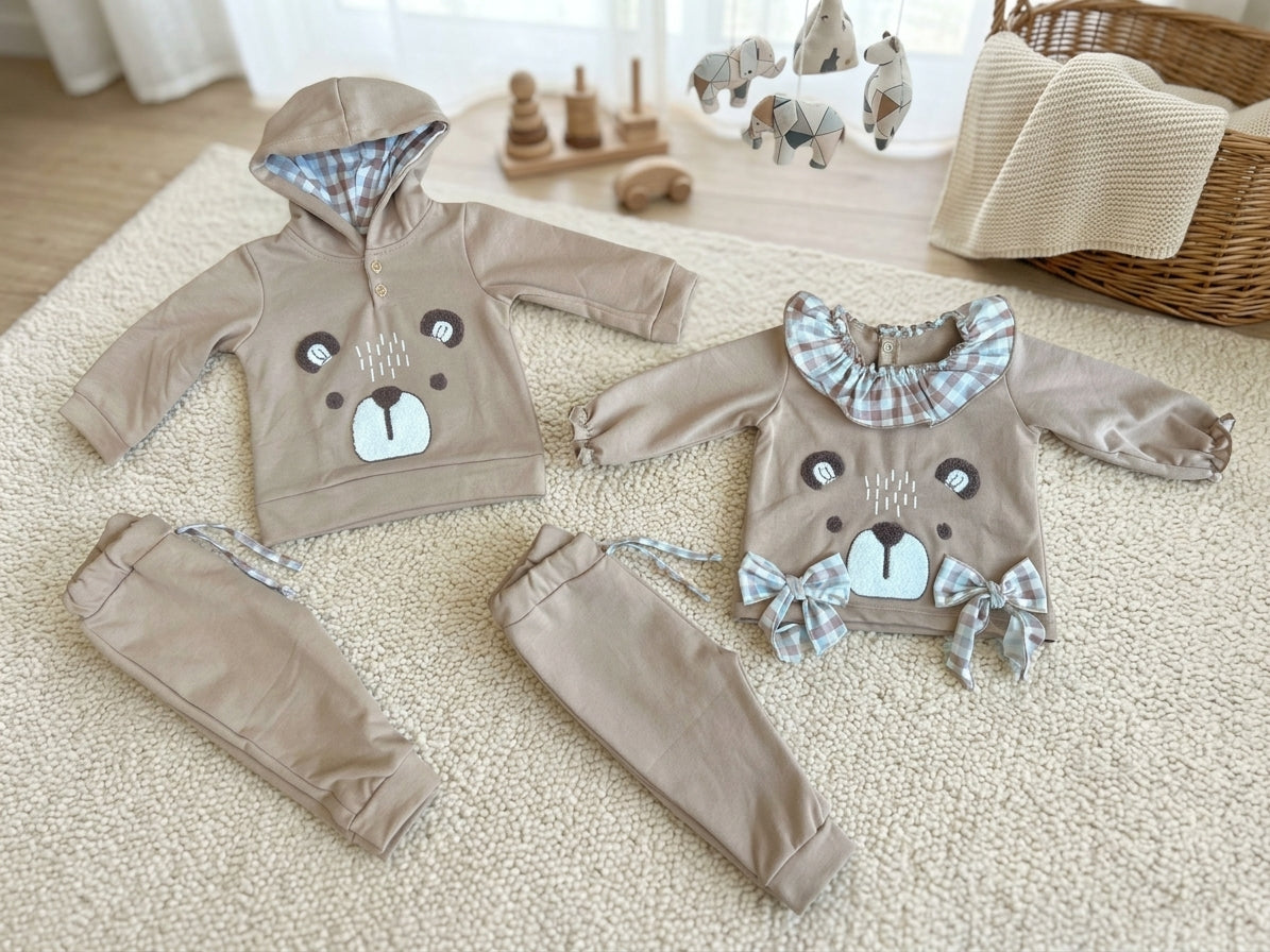 Conjunto Osezno Camel Niña