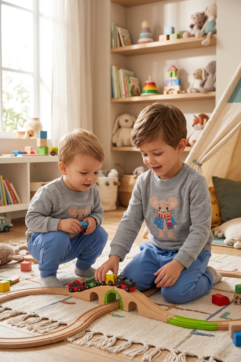 Conjunto chándal ratoncito para niño | Sonajero Kids
