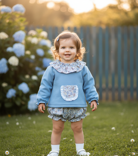 Conjunto Pololo Sueño Azul