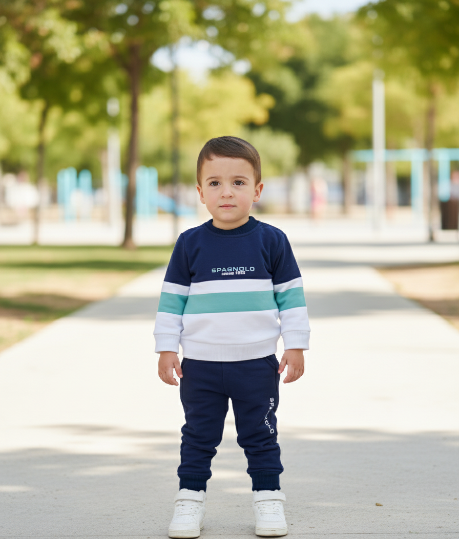 Conjunto Niño Spagnolo Tricolor