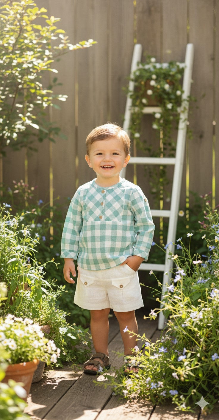 Conjunto Niño Marquesa Pompadour