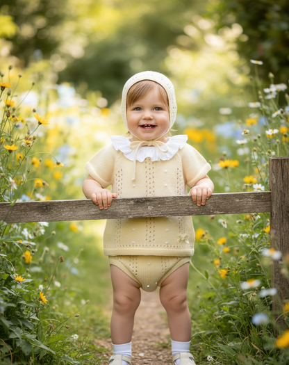 Conjunto Hilo Amarillo Braguita
