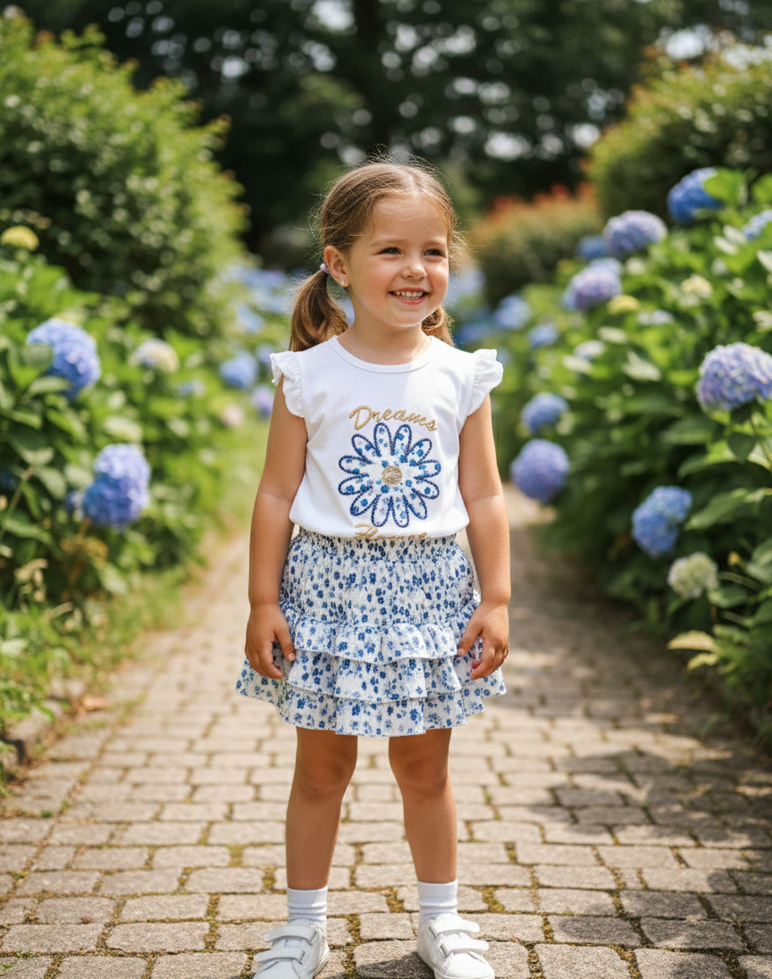 Conjunto Falda Margarita