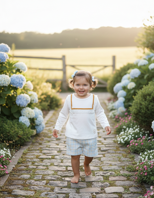 Conjunto Short Cuadros