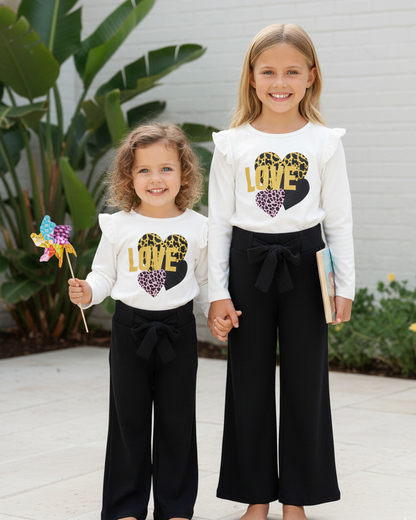 Conjunto Leggins Love Corazones