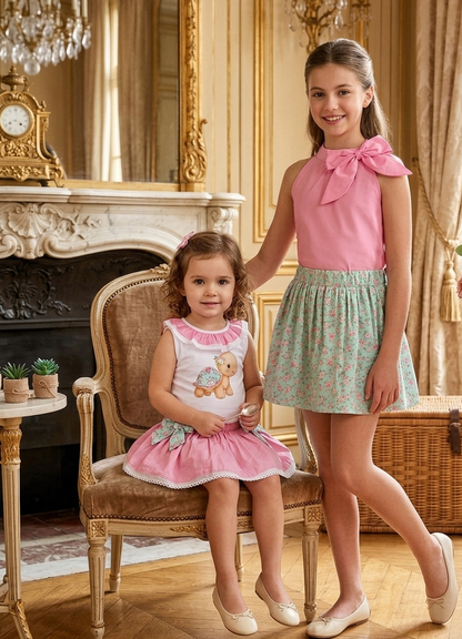 Conjunto Tortuga Floral