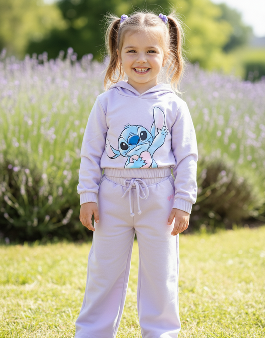 Conjunto Stitch Lila