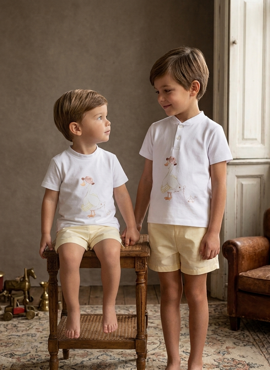 Conjunto Niño Yellow Duck