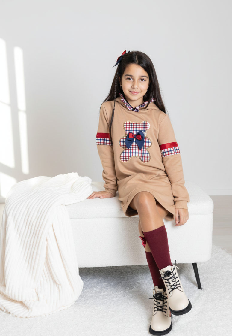 Vestido Oso Lazo