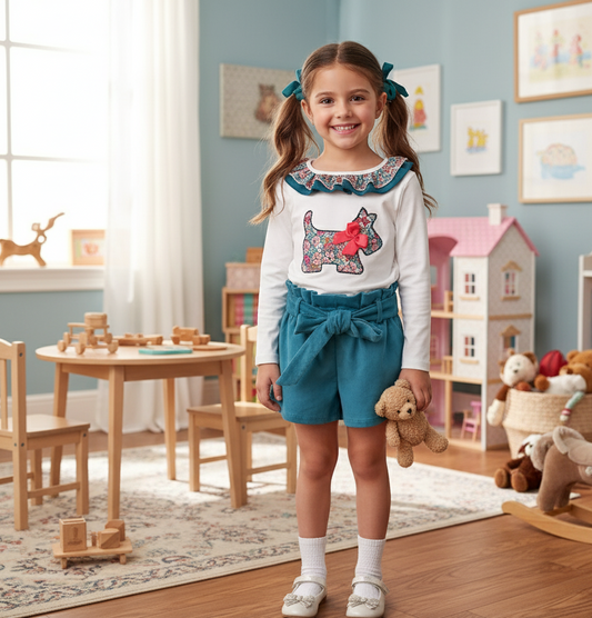 Conjunto Flores Plumeti