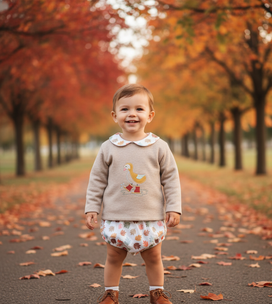 Conjunto Pololo Niño Pato Botitas