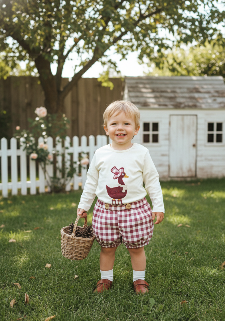 Conjunto Niño Pato Vichy