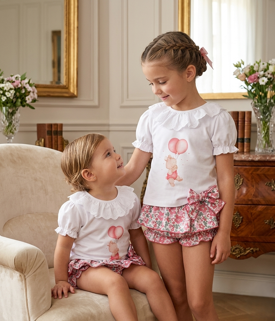 Conjunto Penelope Pink