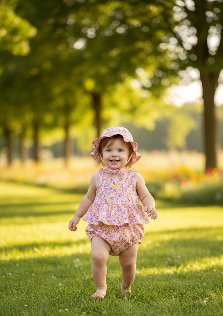 Conjunto Pelele Floral