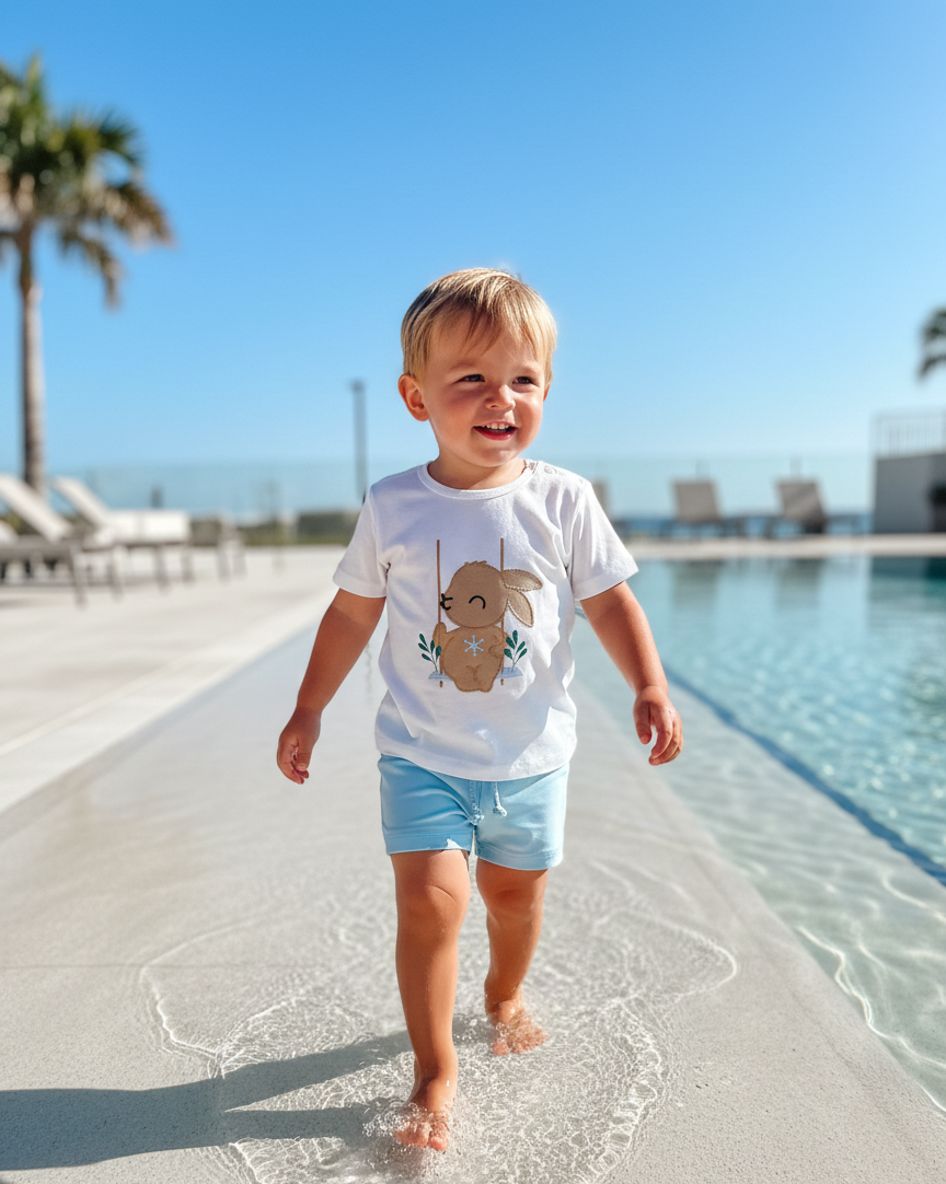 Conjunto Niño Baño Conejo