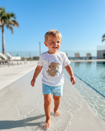 Conjunto Niño Baño Conejo