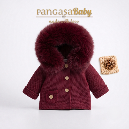 Trenka Luxury Bourdeos Pelo Al Tono- Pangasa Baby | Sonajero kids