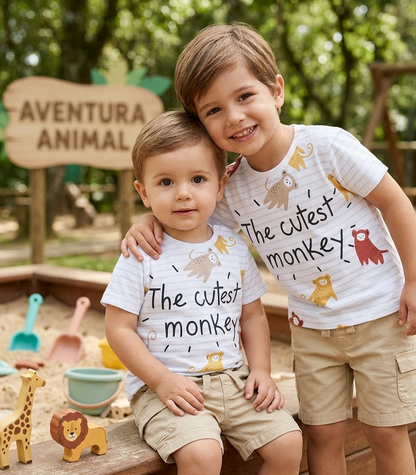 Conjunto Cutes Monkey