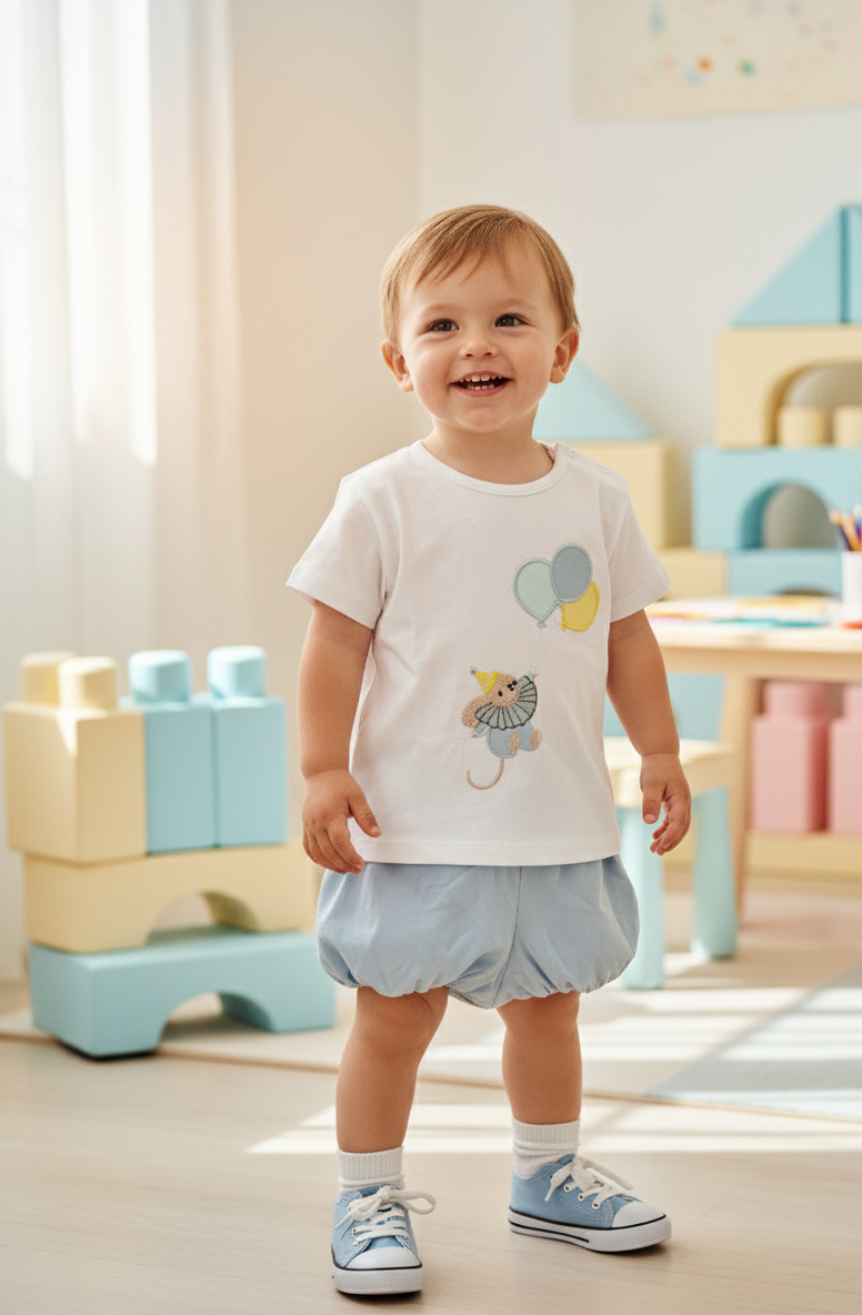 Conjunto Niño Raton Globos