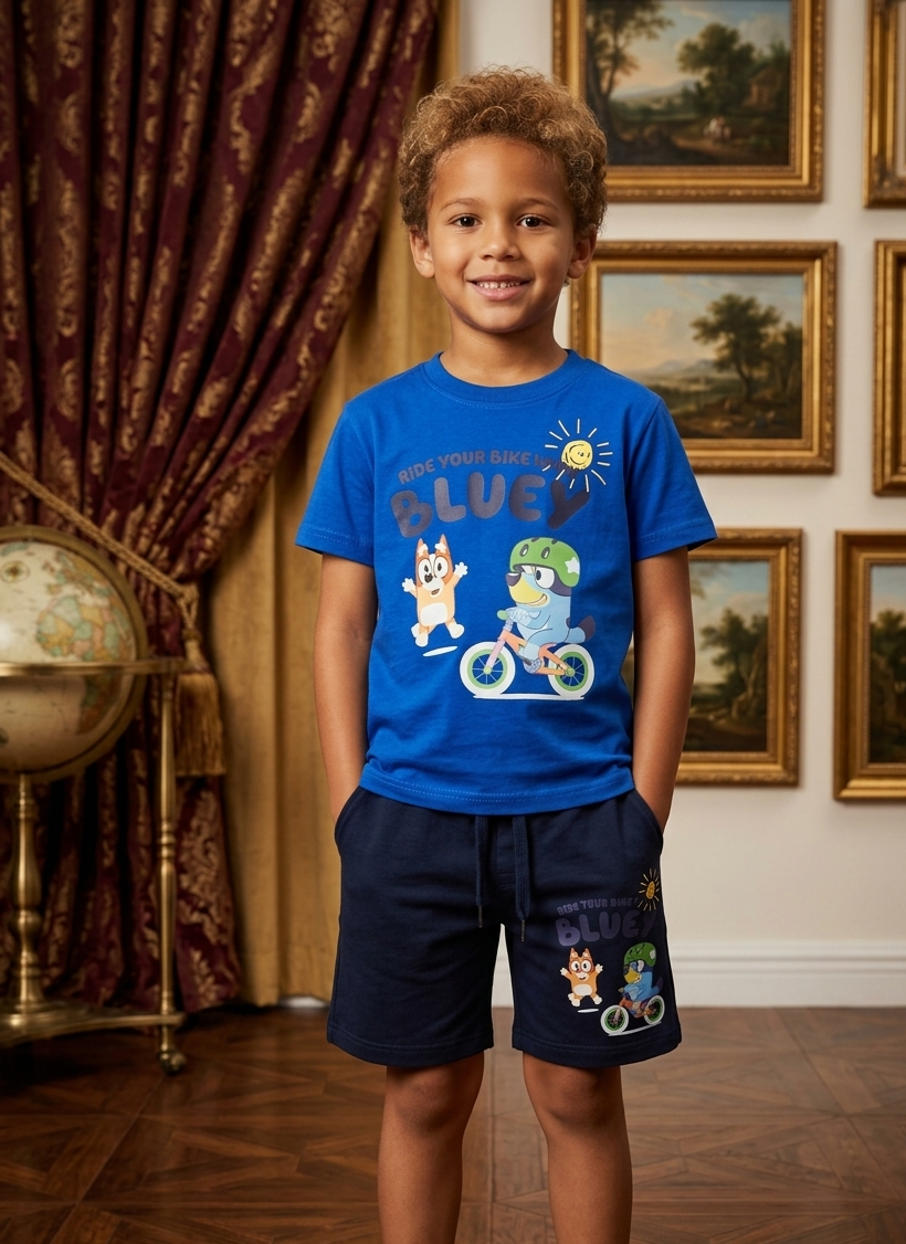 Conjunto Bluey Azul