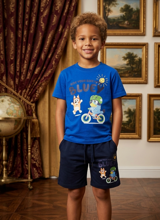 Conjunto Bluey Azul