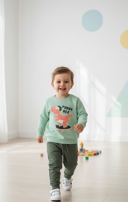 Conjunto Funny Rex Verde