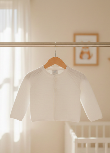 Chaqueta Punto Bobo Blanco