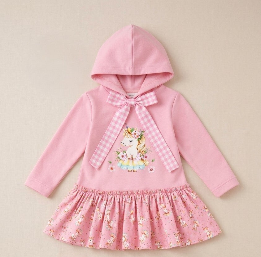 Vestido My Uni Rosa