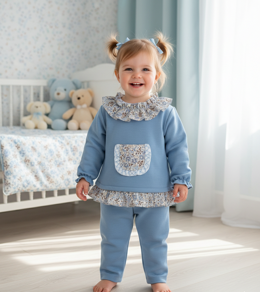 Conjunto NIña Sueño Azul