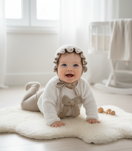 Conjunto Hilo 26035 Crudo Beige